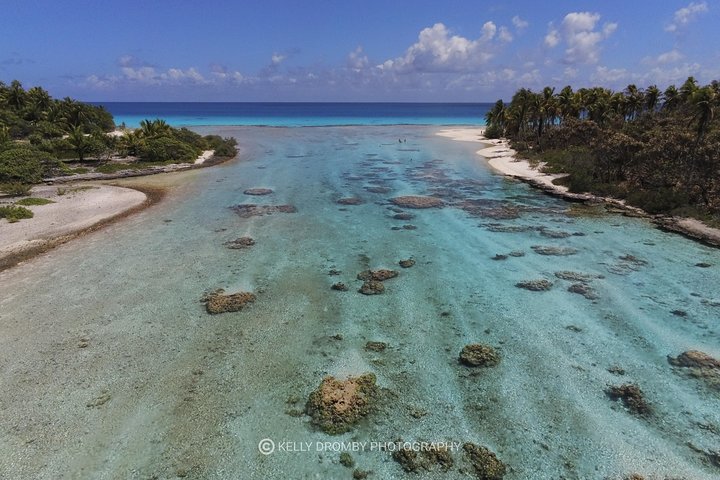 REEF ISLAND | privat ø | lyserødt sand | naturlige svømmebassiner