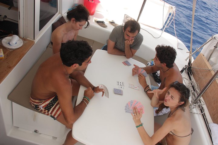 Escursione di un giorno intero al catamarano privato Platja de Migjorn