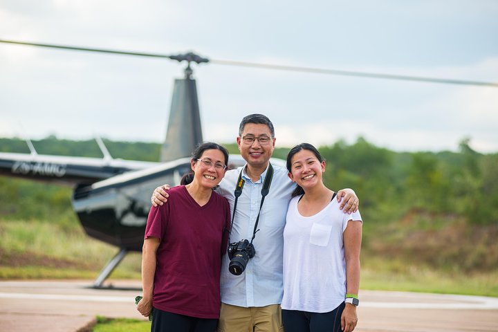 Helicopter Scenic Flight over Victoria Falls 12-13 minutes Flight
