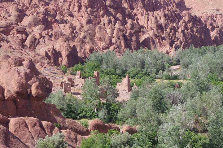 Senderismo por el Valle de las Rosas y el Dades, Marruecos