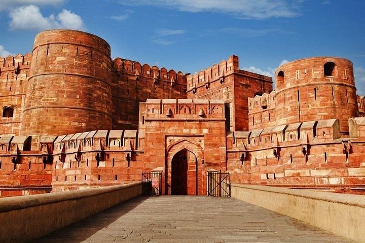 All Inclusive Sunrise Taj Mahal Agra Fort Tagestour von Neu-Delhi
