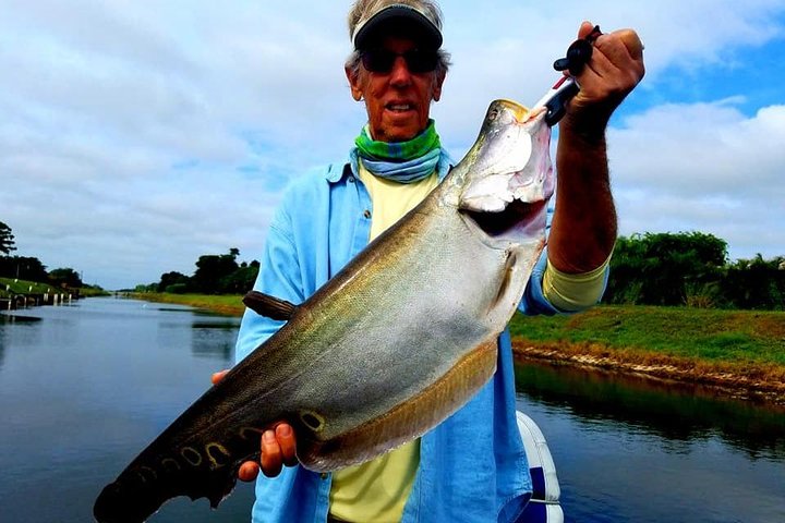 Private Peacock Bass Fishing Charter i nærheten av Boca Raton