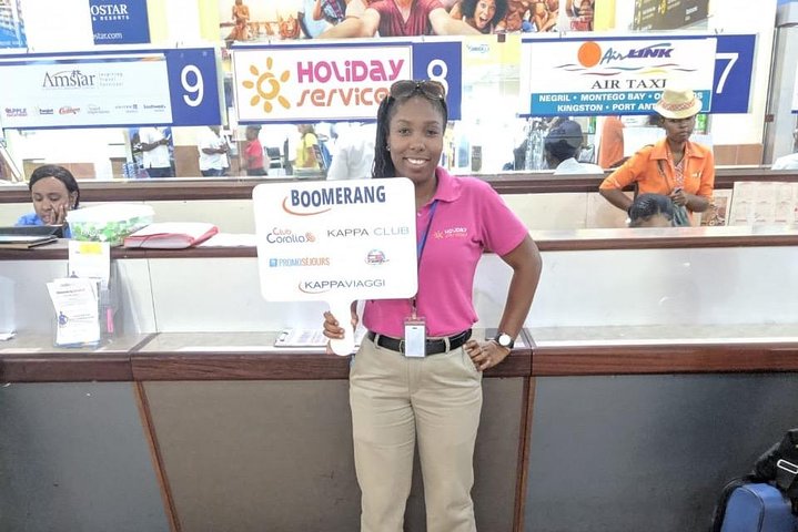 Montego Bay Airport (MBJ) Transfer enveis eller retur til hotellet