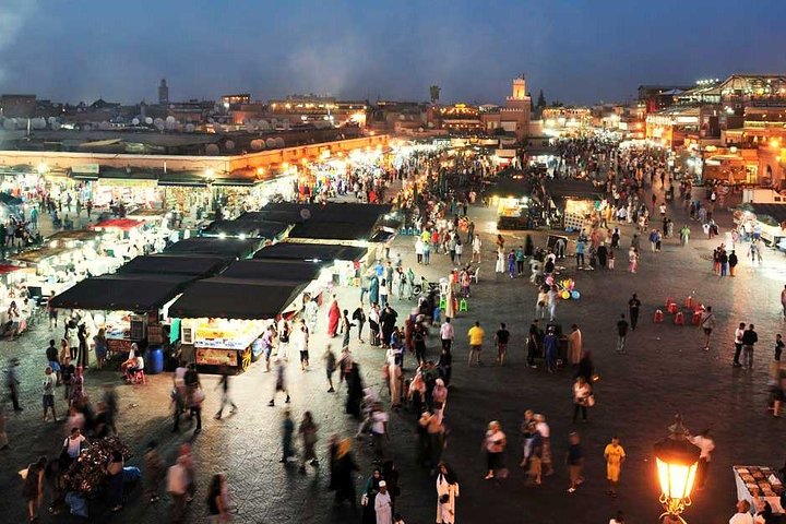 Marrakech dagstur fra Agadir guidet helgedagstur