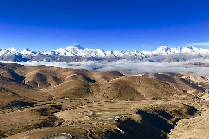 Excursão de 7 Dias de Lhasa a Kathmandu em grupo pequeno no Tibete via EBC