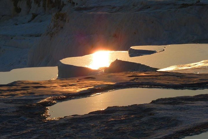 Daglig Pamukkale-tur med hämtning från Denizli busstation
