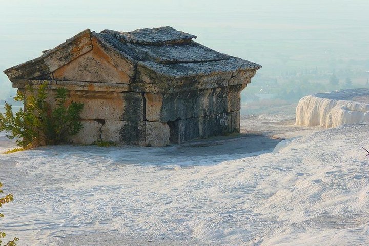 Daglig Pamukkale-tur med hämtning från Denizli busstation