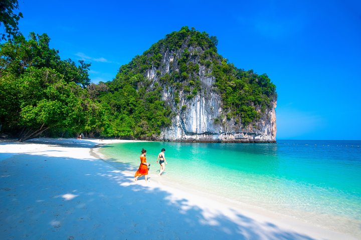 Krabi Hong Island Tour: barco privado de cauda longa