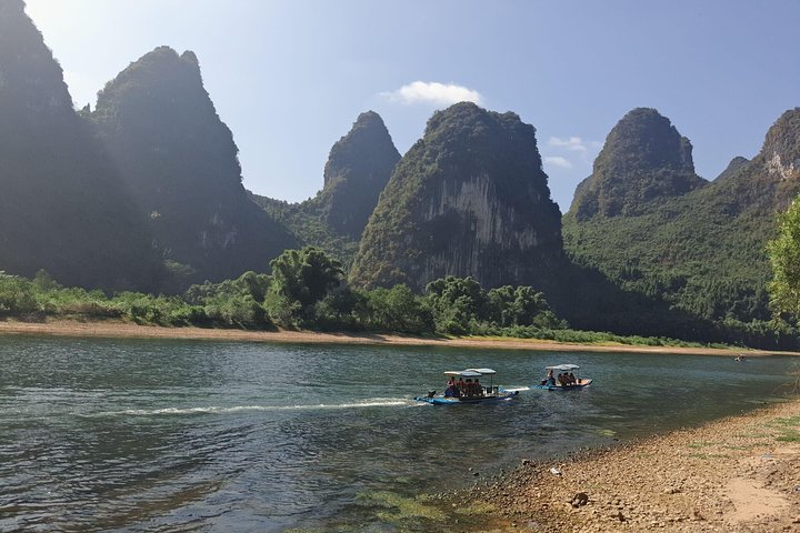 Guilin Yangshuo Day-tur fra Nanning med Round Way Bullet Train