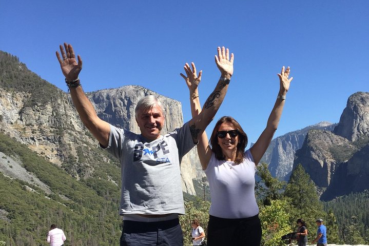 Tour privato in SUV / furgone di Yosemite e Glacier Point con prelievo dall'hotel