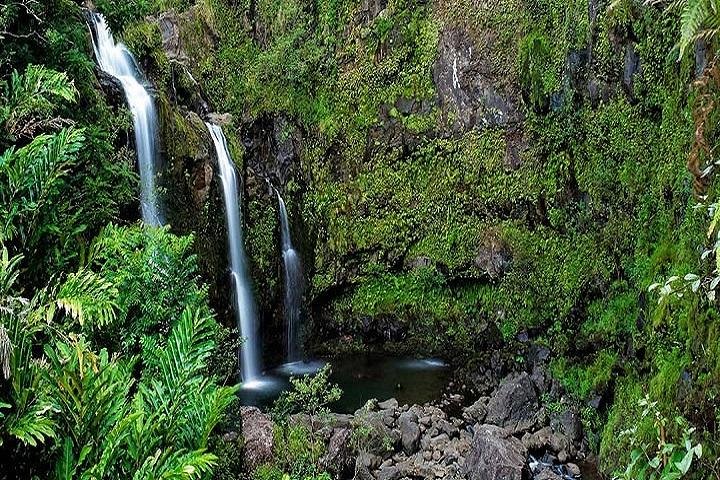 Vej til Hana Deluxe regnskov og vandfald oplevelse fra Maui