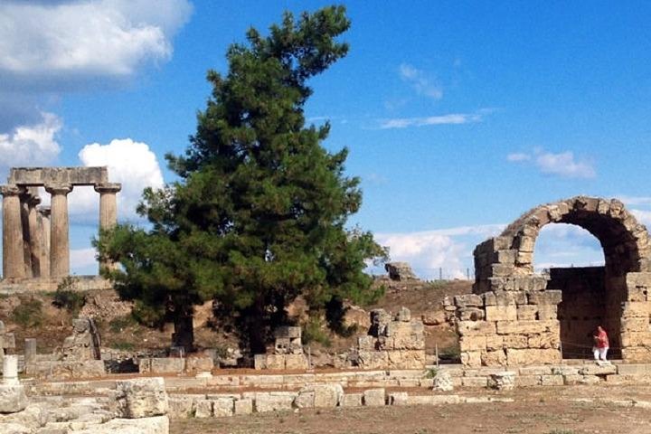 Micenas, la antigua Corinto, el canal de Corinto y Epidauro desde Nafplio