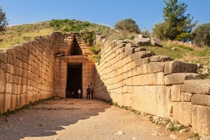 Micenas, la antigua Corinto, el canal de Corinto y Epidauro desde Nafplio