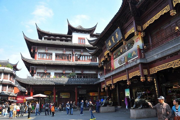 Privat Shanghai City Tour fra Suzhou med Bullet Train med Drop off-option