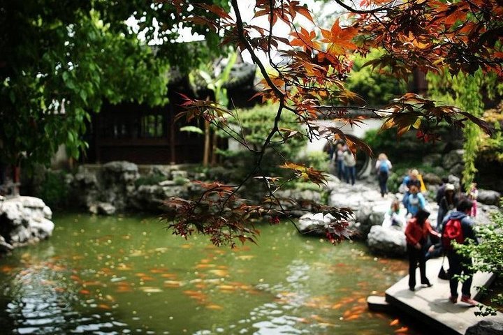Privat Shanghai City Tour fra Suzhou med Bullet Train med Drop off-option