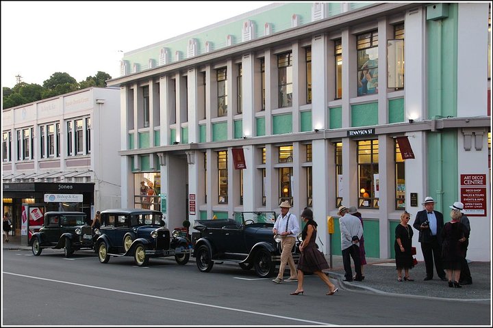 Strandutflykt: 4 timmars Premium Hawke's Bay, Napier Art Deco Tour