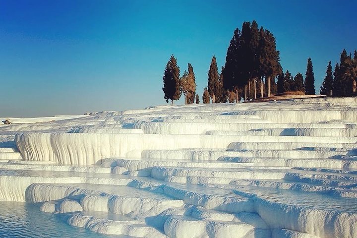 Daglig Pamukkale-tur med hämtning från Denizli busstation