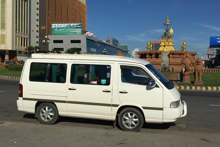 Taxiöverföring från Phnom Penh - Kratie med privat förare