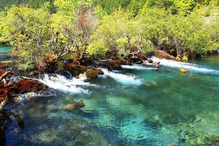 Privat fantastisk 3-dagers Jiuzhaigou og Huanglong nasjonalpark-pakkereise