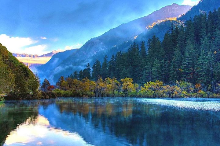 Privat fantastisk 3-dagers Jiuzhaigou og Huanglong nasjonalpark-pakkereise