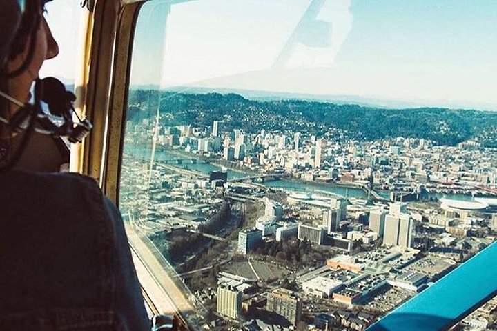 Visite aérienne du centre-ville de Portland par Envi Adventures