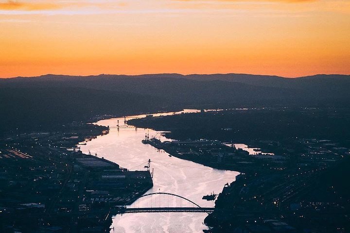 Visite aérienne du centre-ville de Portland par Envi Adventures