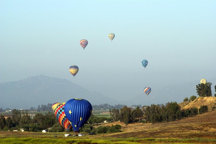 Giro in mongolfiera condiviso Temecula