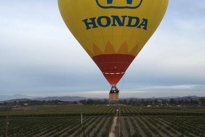 Giro in mongolfiera condiviso Temecula