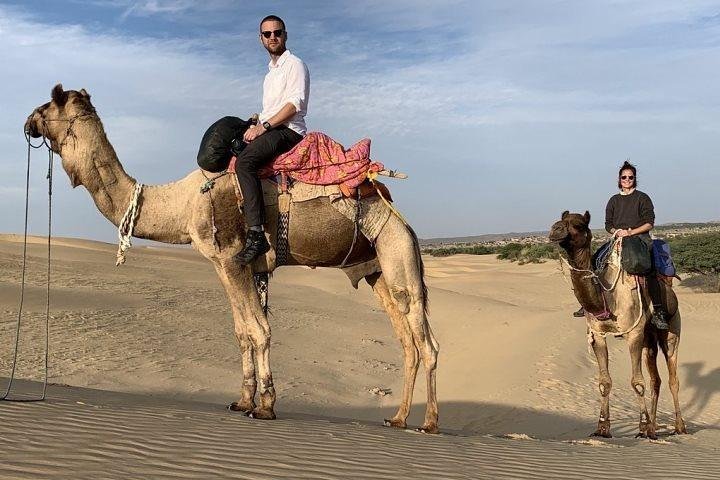 Desert Camel Safari & Jeep Safari Tour fra Jodhpur
