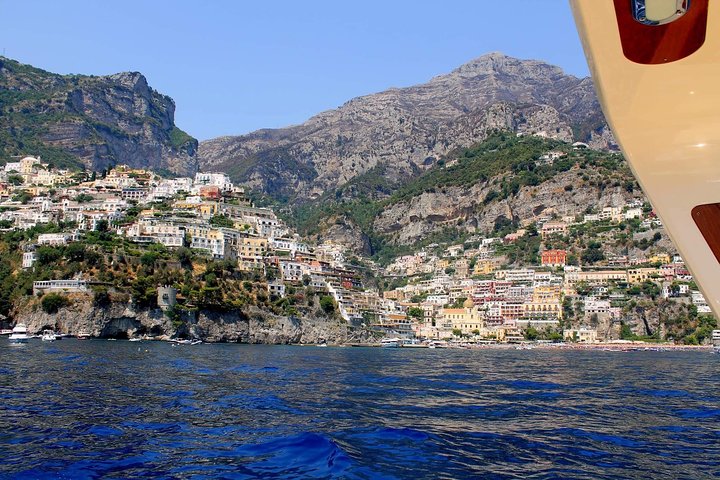 Excursion en bateau en petit groupe : Découvrez la côte amalfitaine au départ de Positano