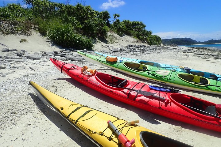 Tour di 1 giorno in kayak nelle Isole Kerama e Zamami Island