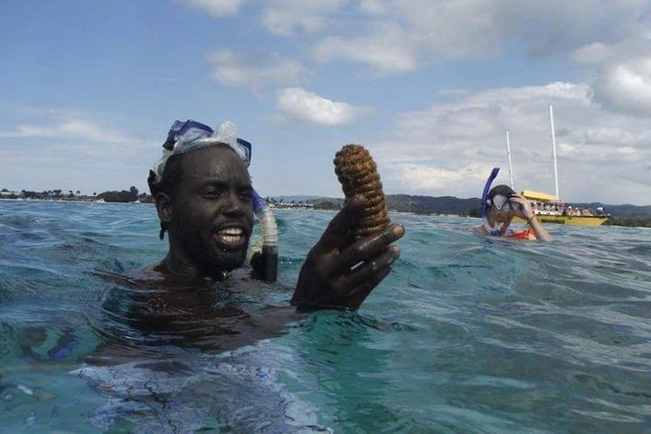 Negril Lobster Lunch on Booby Cay & Snorkeling To a Sunken Cannon