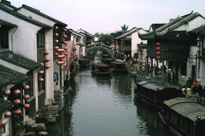 Viagem de um dia às aldeias de Suzhou e Zhouzhuang saindo de Xangai