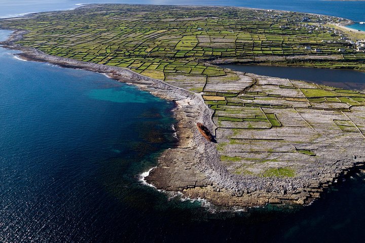 Cykla på Inisheer Island, Aran Islands. Självguidad. Hel dag.