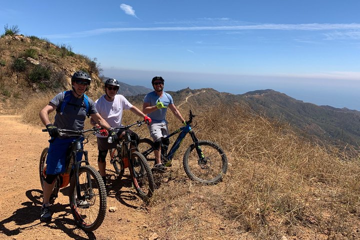 Schilderachtige Malibu Overlook elektrische fietstocht voor beginners