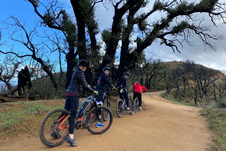 Schilderachtige Malibu Overlook elektrische fietstocht voor beginners