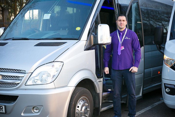 Llegada en minibús privado: Stansted al centro de Londres