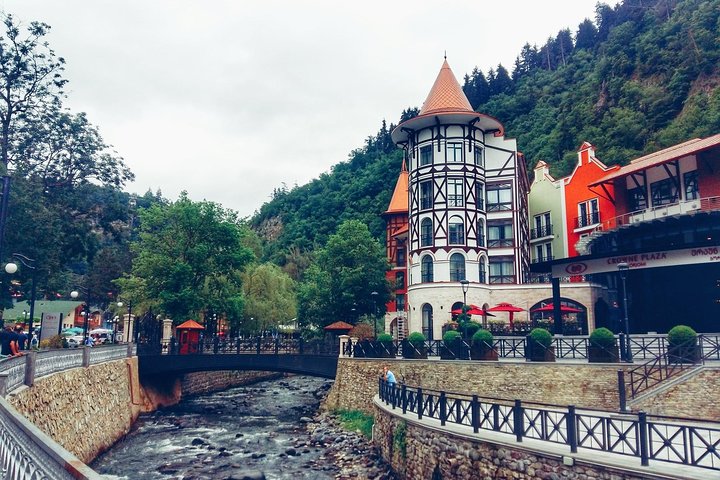 Privé Stalin Museum Uplistsikhe en Borjomi Park Tour