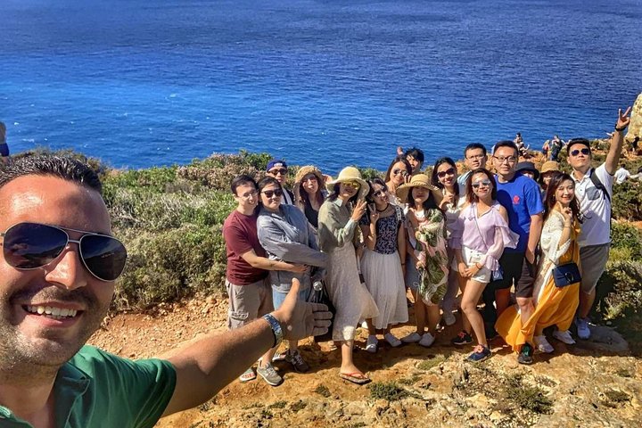 Zakynthos : Eintägige Kleingruppentour zum Navagio Strand Blaue Höhlen & Draufsicht