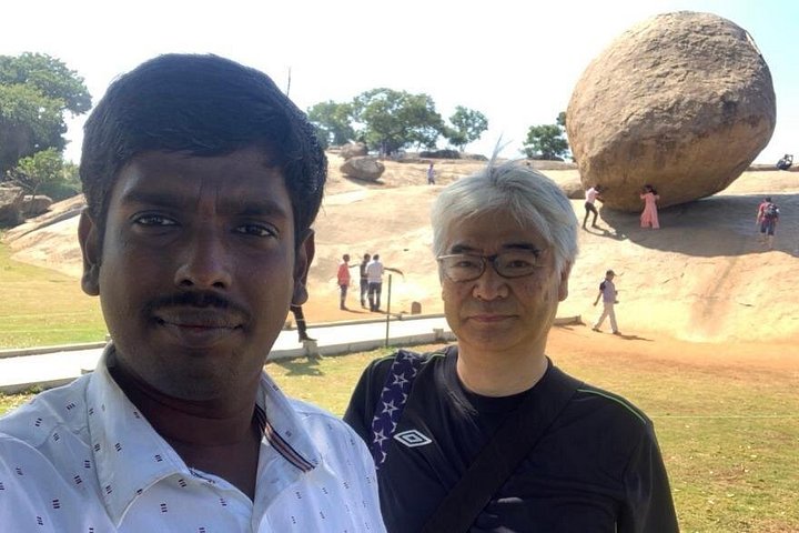 Privat Kanchipuram & Mahabalipuram dagstur från Chennai