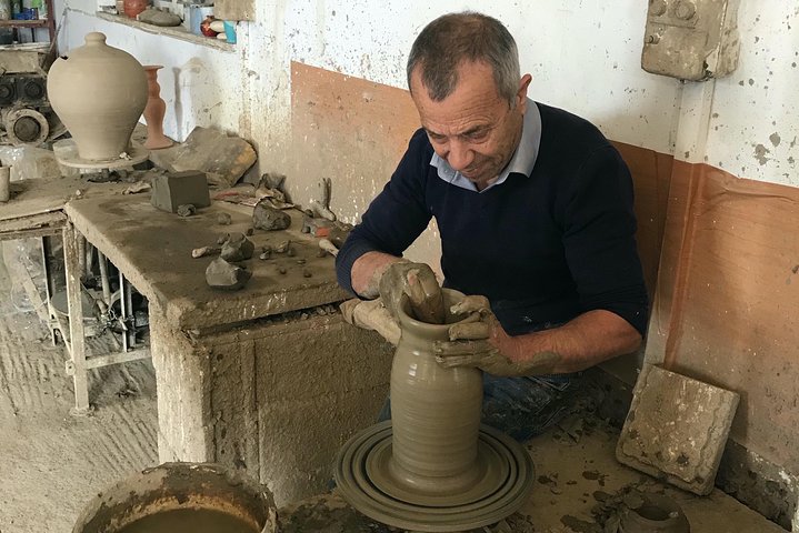 Palazzo di Cnosso e esperienza di ceramica (avventura di lusso)