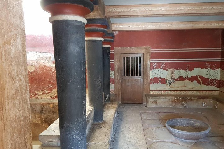 Palazzo di Cnosso e esperienza di ceramica (avventura di lusso)