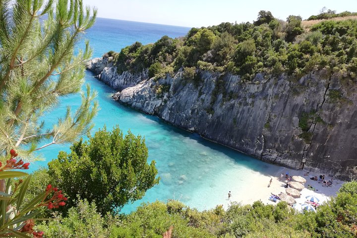 Zakynthos All Day Tour Shipwreck-stranden, utsiktspunkt - Blue Caves