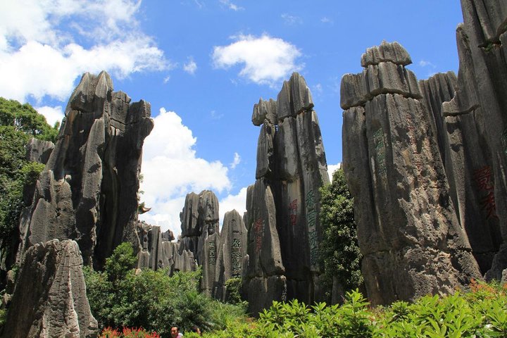 Excursión autoguiada de 1 día al parque geológico del bosque de piedra desde Kunming
