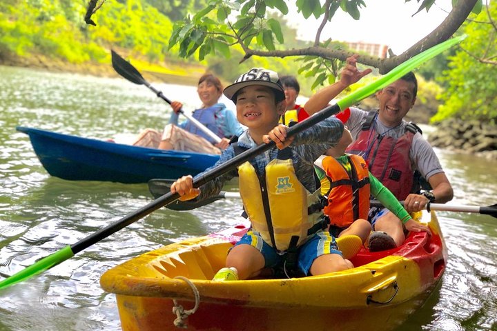 Mangrovekajakken om te genieten van de natuur in Okinawa
