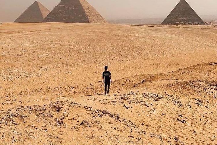 Tour privado de día completo Pirámides de Giza Sakkara Memphis Dahshur