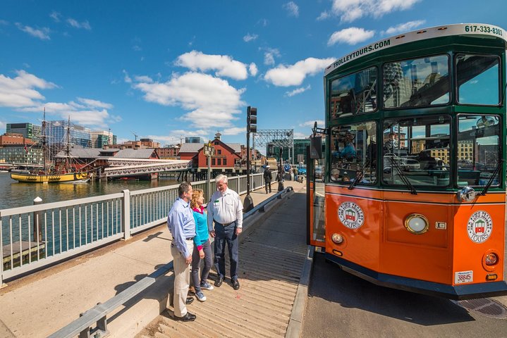 Boston Hop-On Hop-Off Trolley Tour met 13 haltes
