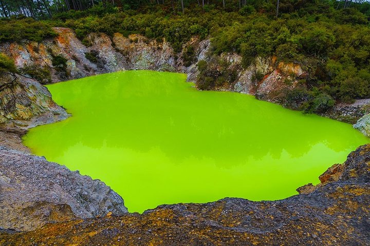 Hobbiton, Rotorua und Waiotapu Kleingruppenreise ab Auckland