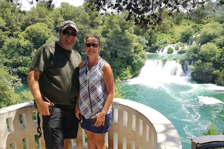 Krka-fossene halv dag, privat tur fra Sibenik
