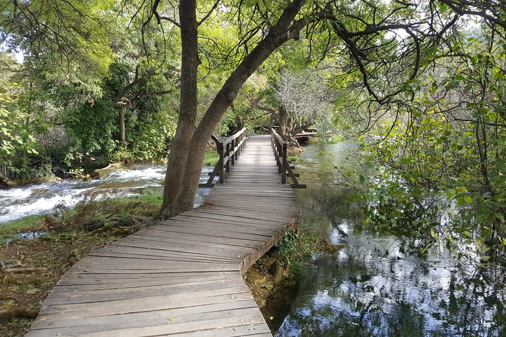 Krka-fossene halv dag, privat tur fra Sibenik